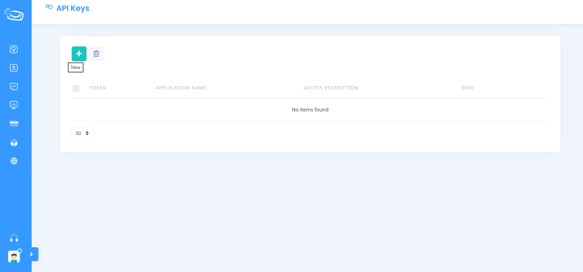 How to create an Api Key 2 api2