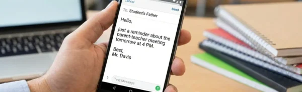 رسائل لاولياء الأمور عن الانضباط