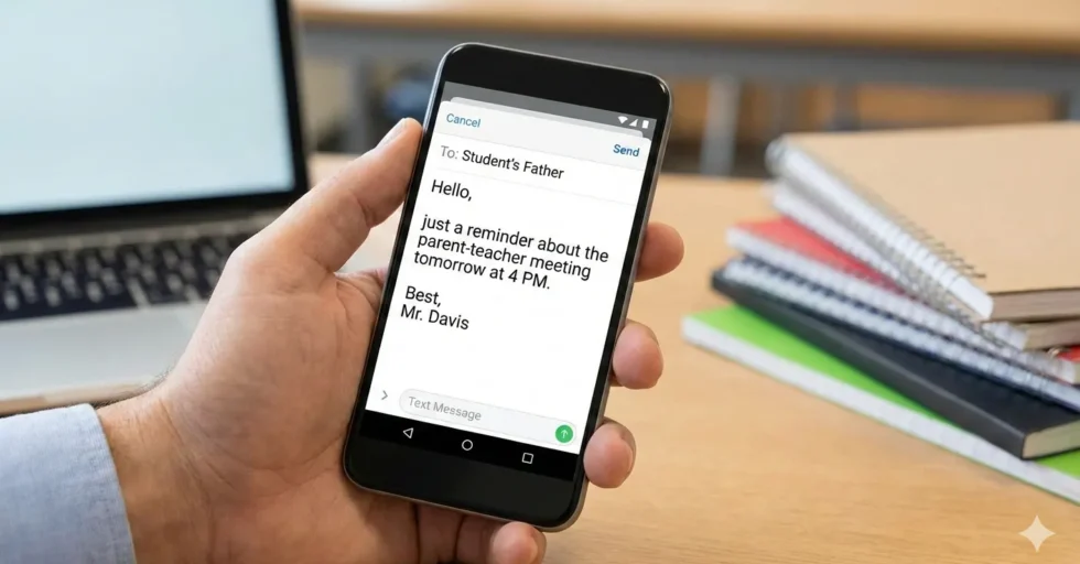 رسائل لاولياء الأمور عن الانضباط