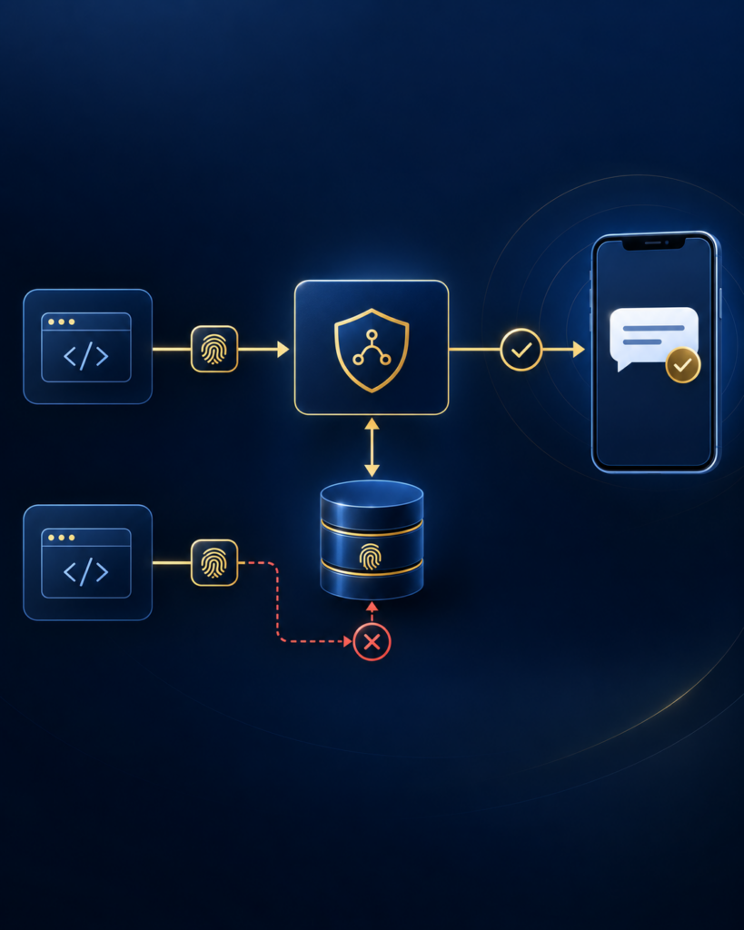 API Idempotency ومنع تكرار الرسائل | OurSMS 1 Idempotency